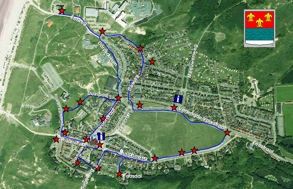 Fiets / Wandelroutes Tip Wijk aan Zee